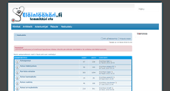 Desktop Screenshot of keskustelu.elainlaakari.fi
